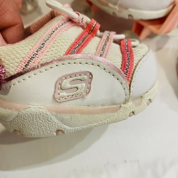 Lot Build A Bear Workshop Pink Roller Skates & sneaker lot for plush animals - Picture 13 of 13